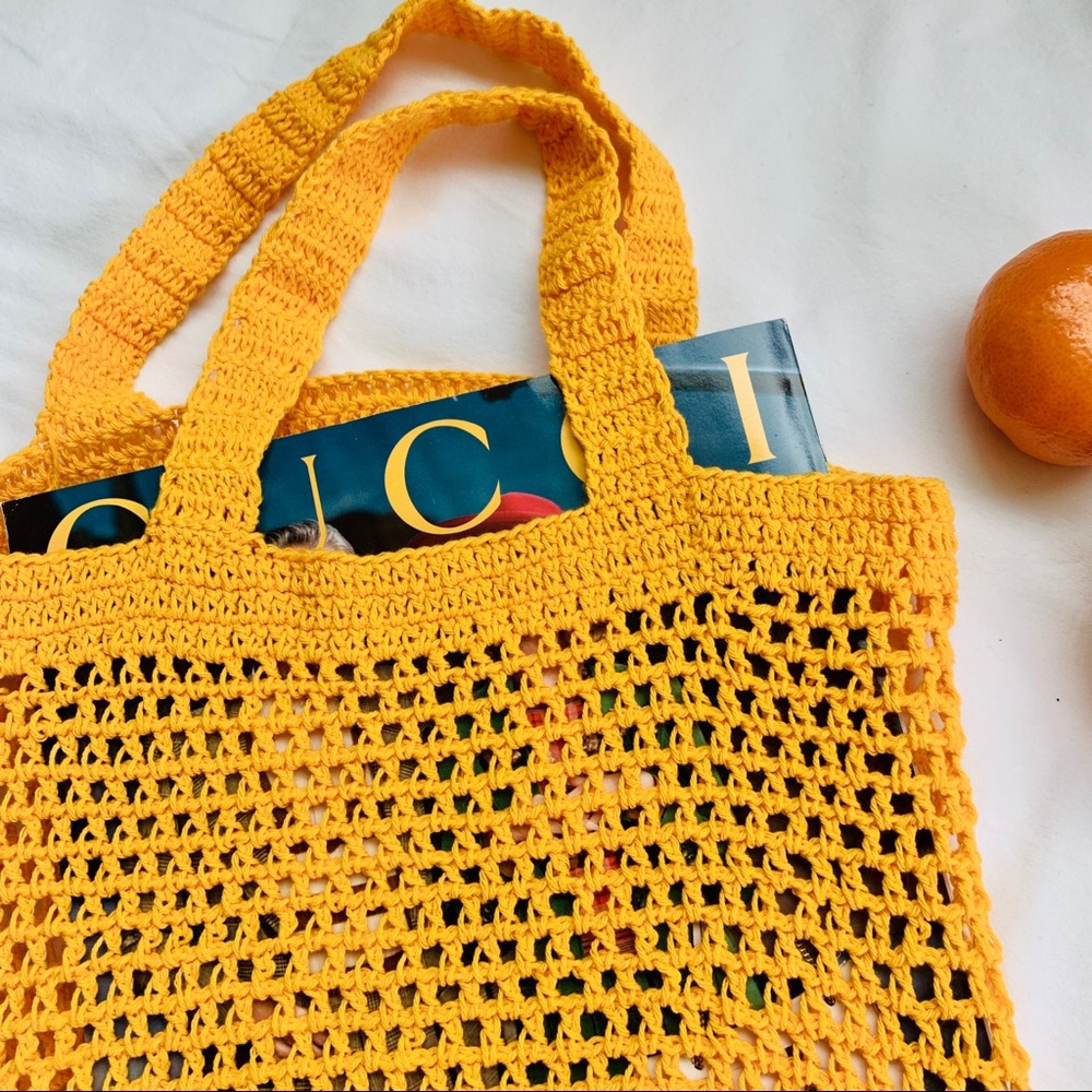 Mesh tote bag